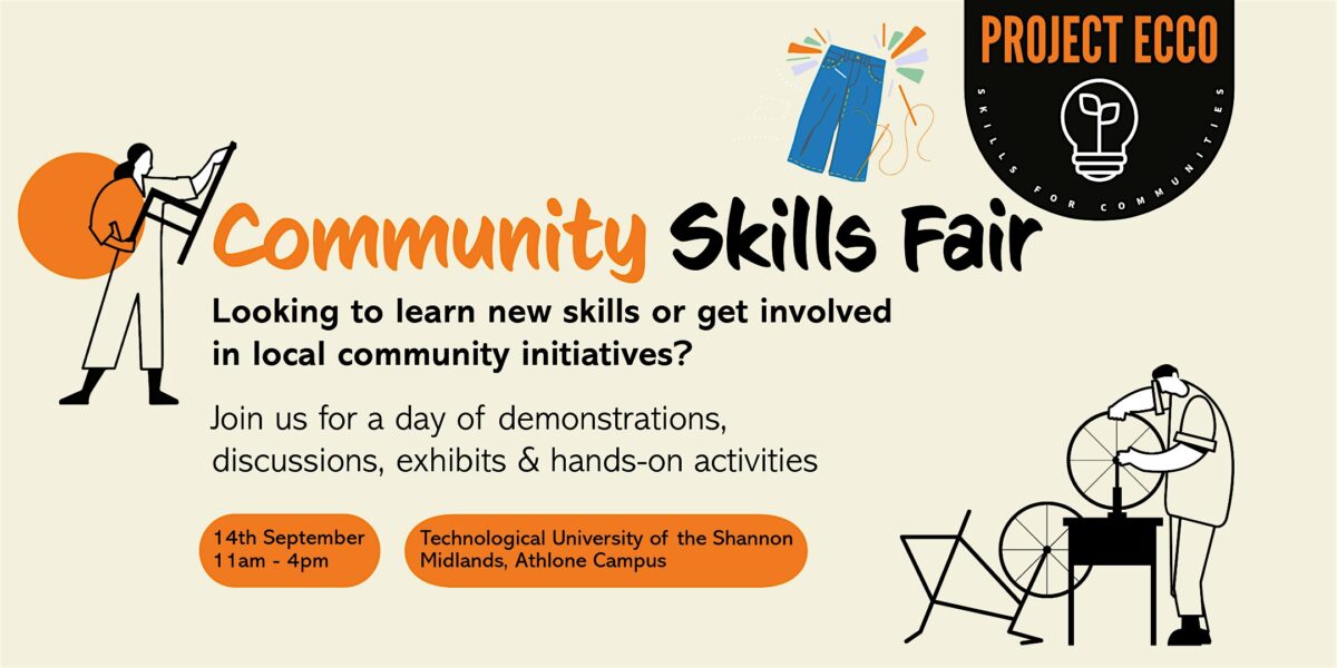 https://www.rediscoverycentre.ie/workshops/ecco-community-skills-fair/