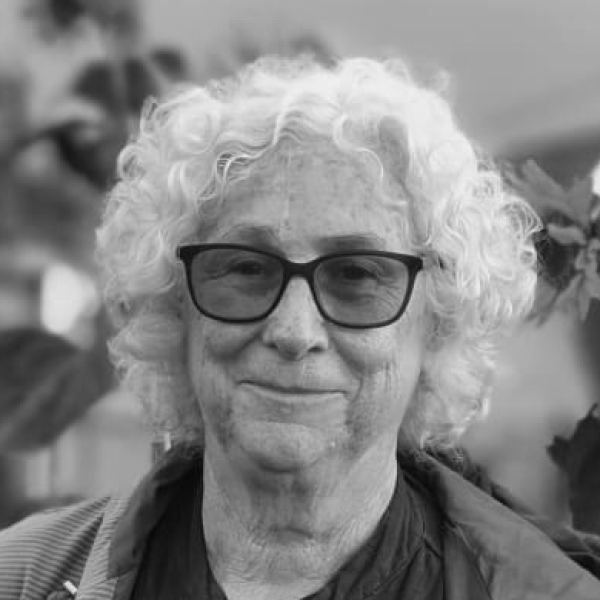 A Black and White headshot of Maeve Foreman