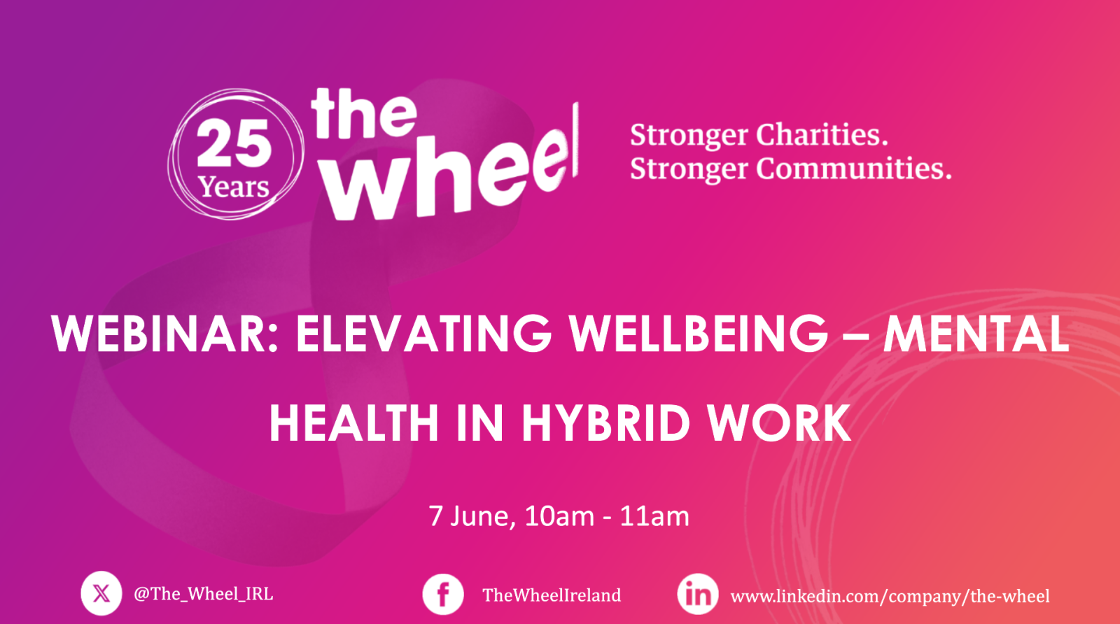 Elevating Wellbeing - Mental Health in Hybrid Work webinar 7 June 2024
